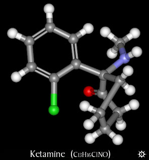 Ketamine Molecule