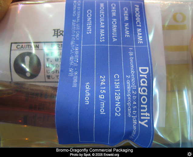 Erowid Chemicals Vaults : Images : bromo dragonfly product