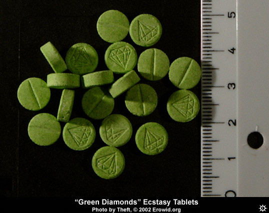 зеленые таблетки наркотики