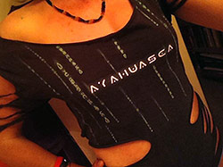 Teafaerie's ayahuasca t-shirt
