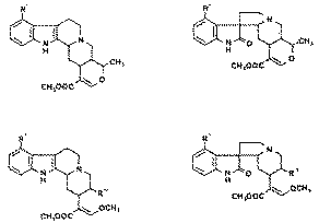 Full size image: 13 kB, FIGURE 1 Structure of the Mitragyna alkaloids
